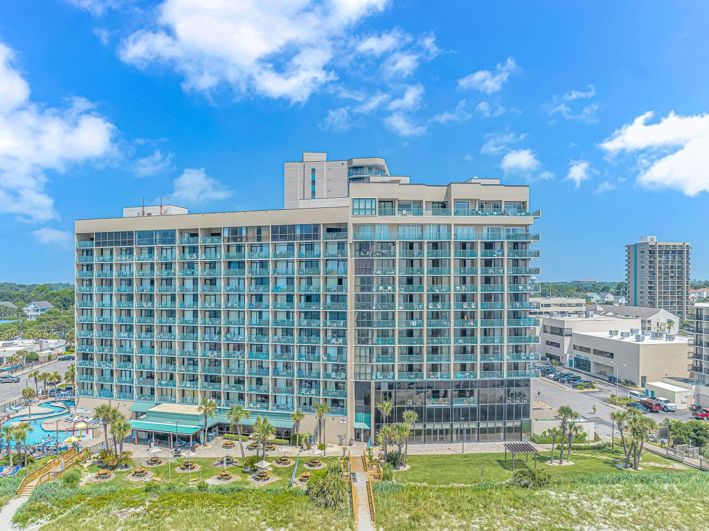 Oceanfront 1 Bedroom Sand Dunes 2626 Sleeps 6 マートルビーチ エクステリア 写真