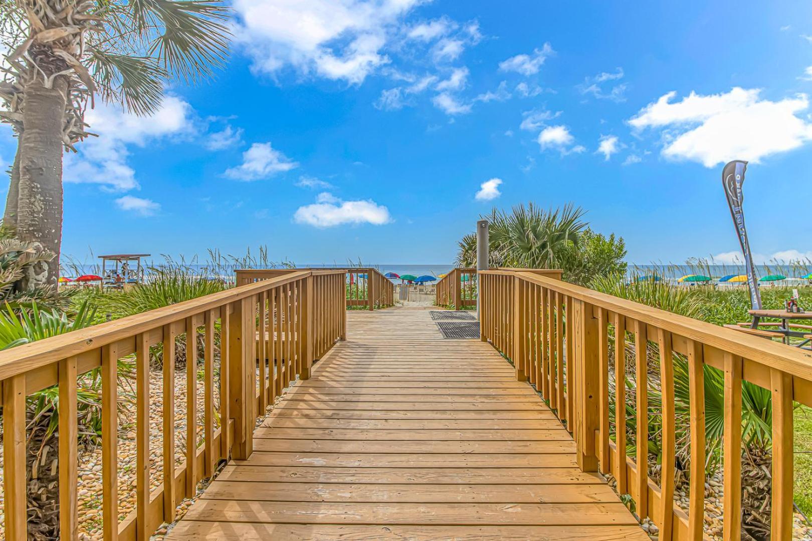 Oceanfront 1 Bedroom Sand Dunes 2626 Sleeps 6 マートルビーチ エクステリア 写真
